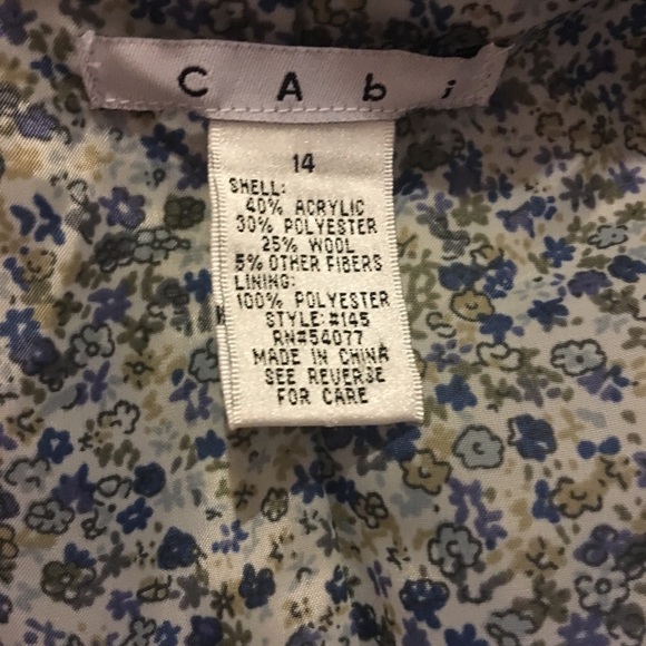 CAbi Wool Career Blazer - Picture 7 of 7